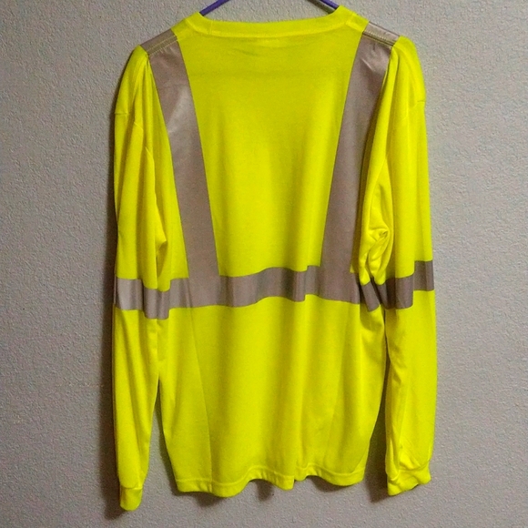 Corner Stone Reflective  Construction, Parking or Work Safety Wear Shirt - Picture 5 of 5